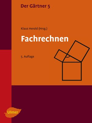 cover image of Der Gärtner 5. Fachrechnen